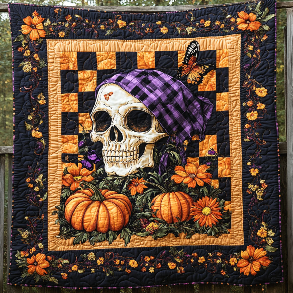 Royal Relic Skull WN1308105CL Quilt