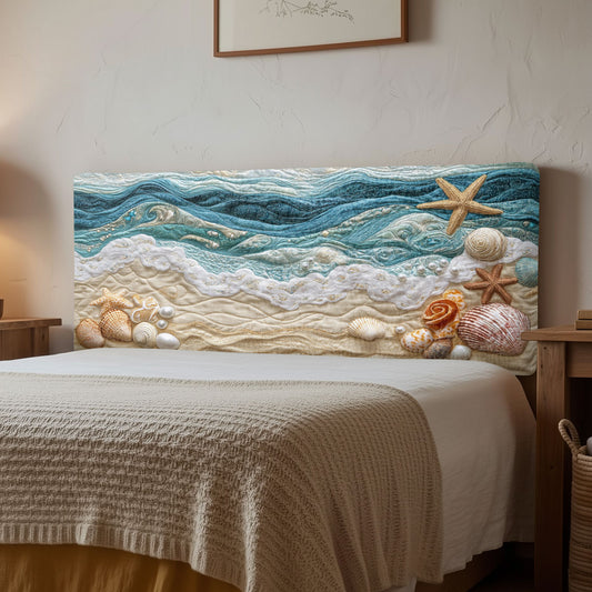 Azure Ocean CW1212001CL Quilted Headboard Slipcover