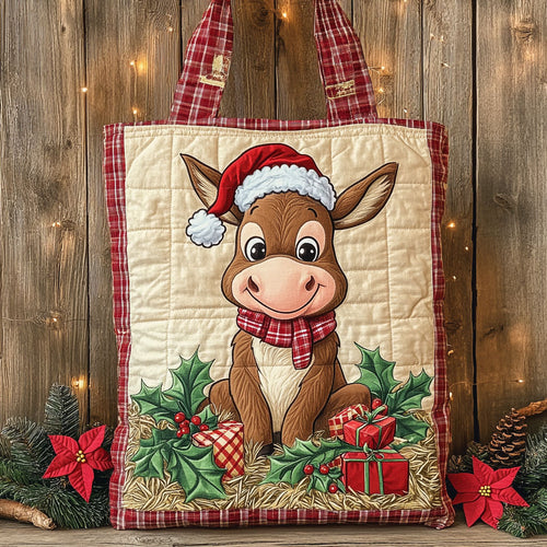 Donkey Christmas Gifts WN1111018CL Quilted Tote Bag