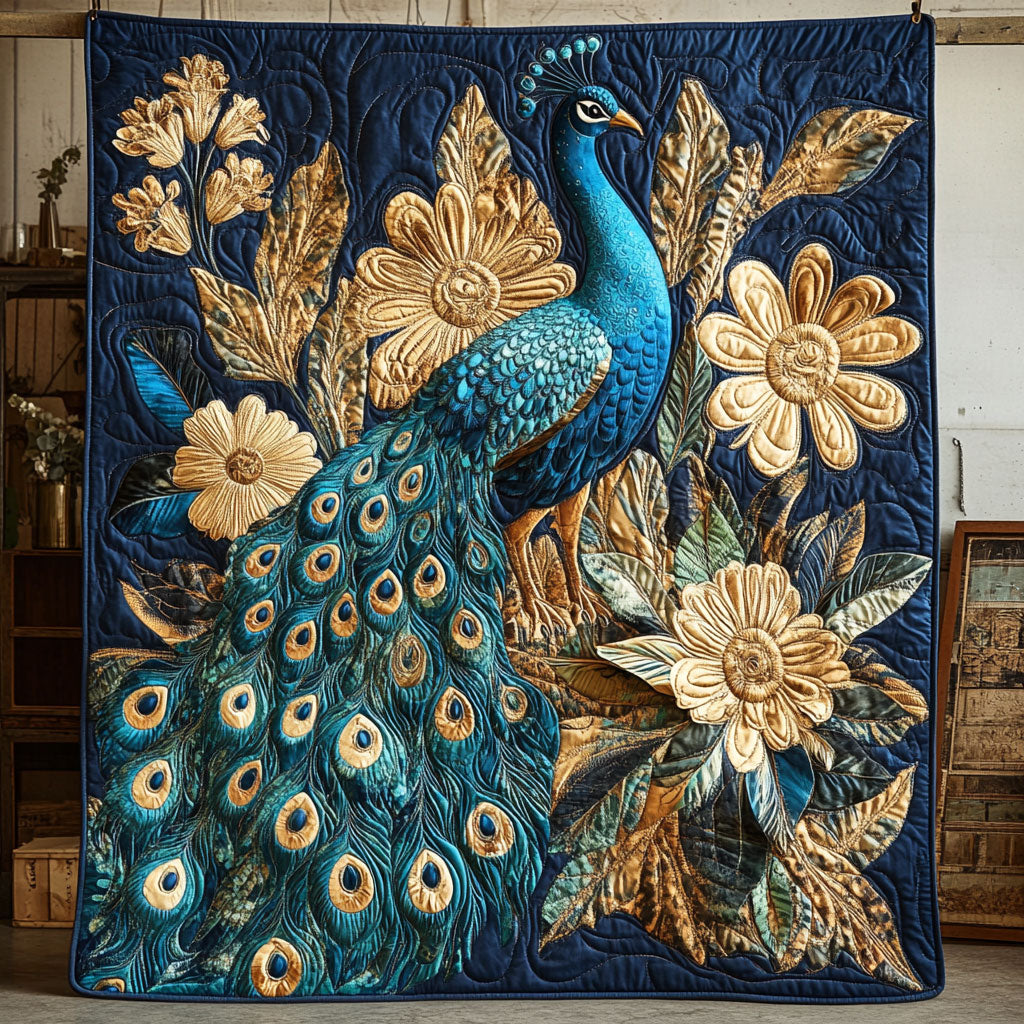 Peacock Dream CW2804067CL Quilt