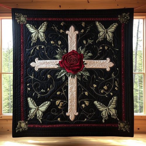 Butterfly Faith Glow CW0910001CL Quilt