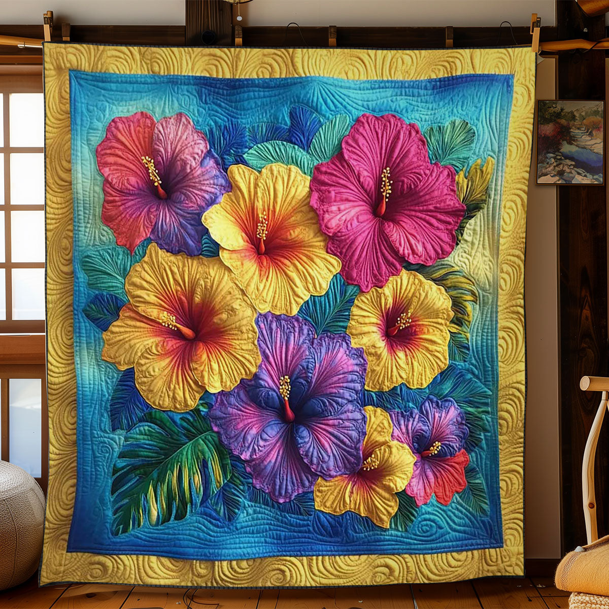 Aloha Petals WN3103006CL Quilt