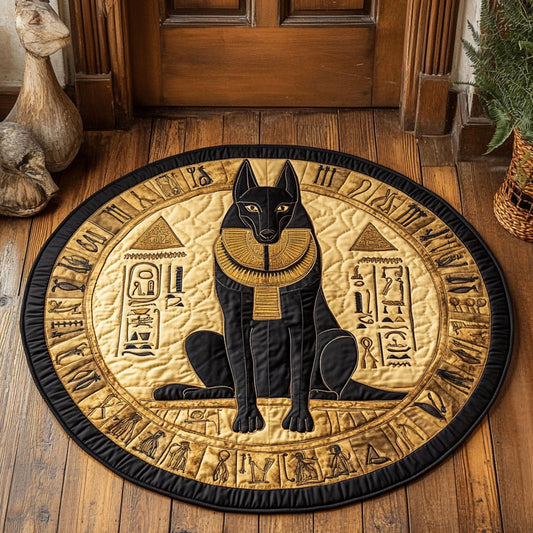Desert Guardian CP1607057CL Quilted Round Mat