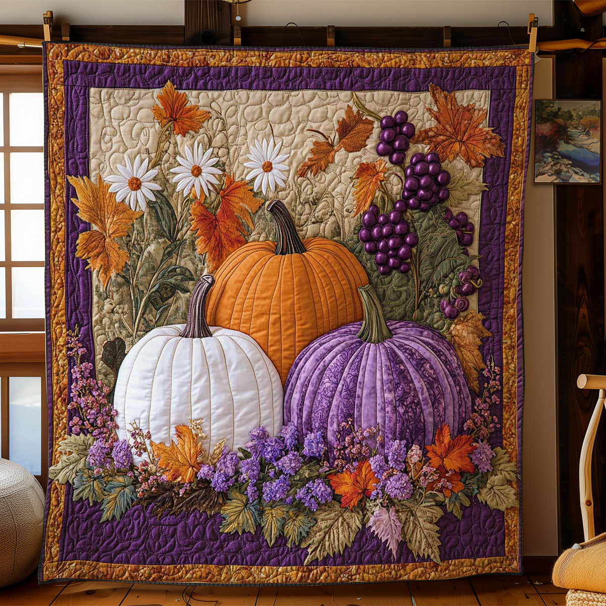 Pumpkin Spice Dreams WN0804029CL Quilt