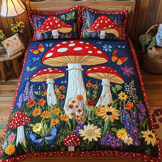 Mushroom Garden WJ0904023CL Duvet Cover Set
