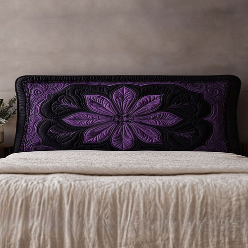 Ethereal Flower WN1812008CL Quilted Headboard Slipcover