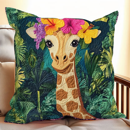 Lovely Giraffe WX0406096CL Quilt Pillow Case