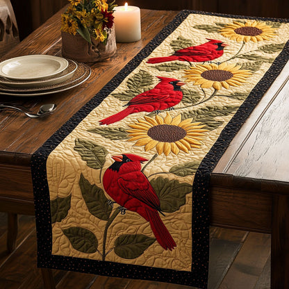 Sunny Cardinal CW0407049CL Quilted Table Runner