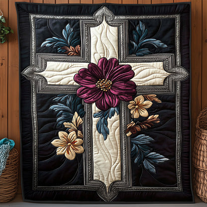 Flower Cross CM1004024CL Quilt