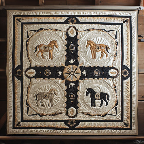 Four Directions Horses LT0910024CL Quilt