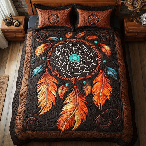 Feather Dreamcatcher WY2301005CL Duvet Cover Set