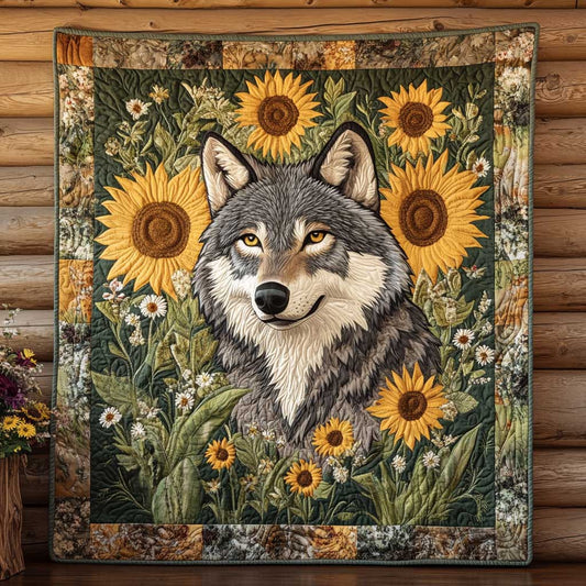 White Collar Wolf CQ2005009CL Quilt