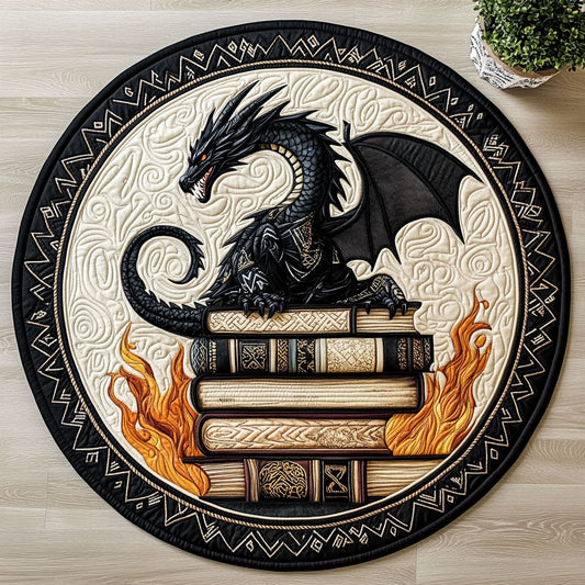 Dragon Book CW1207014CL Quilted Round Mat