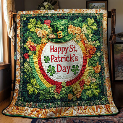 Happy St Patrick Day WY2201069CL Quilt