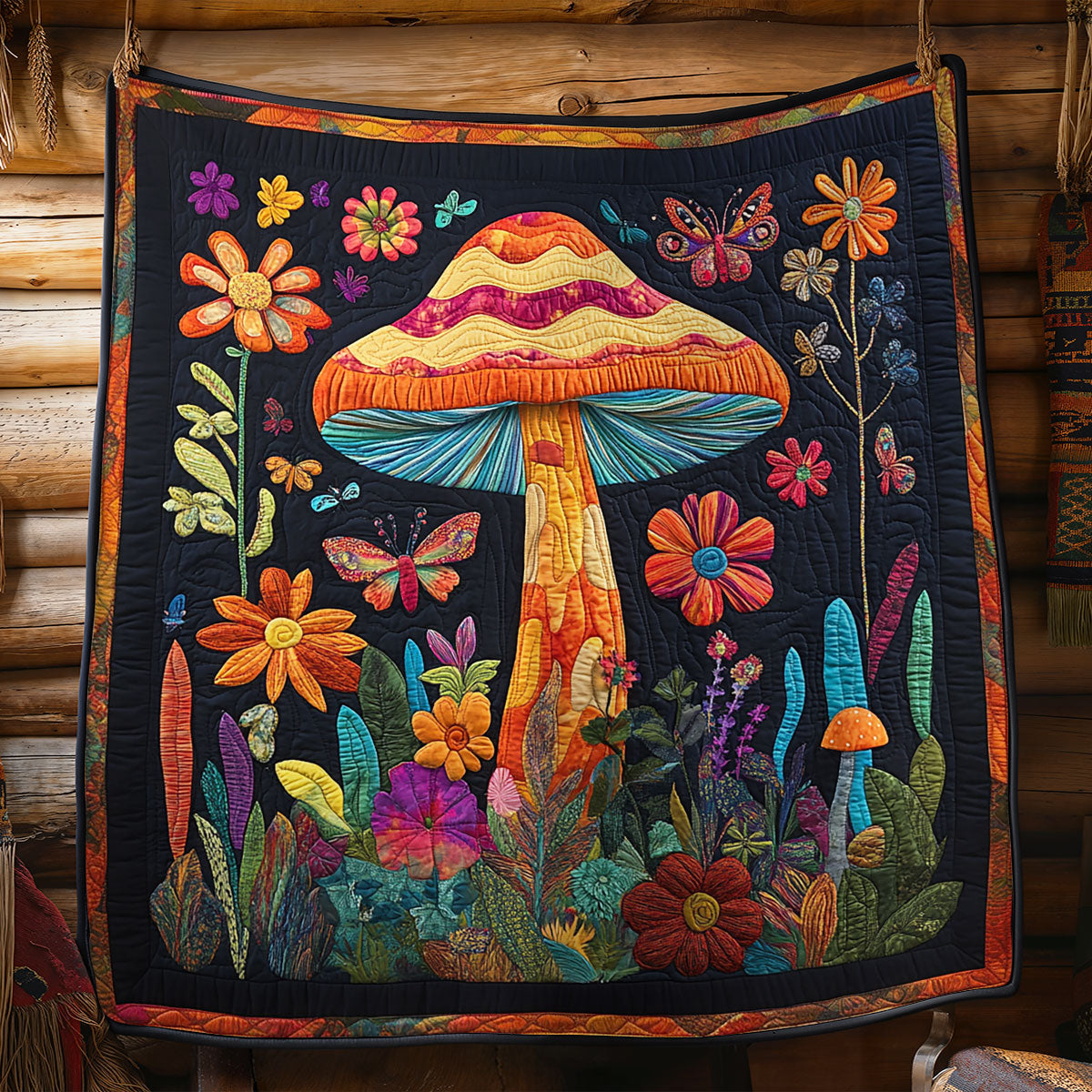 Groovy Mushroom CM1904021CL Quilt