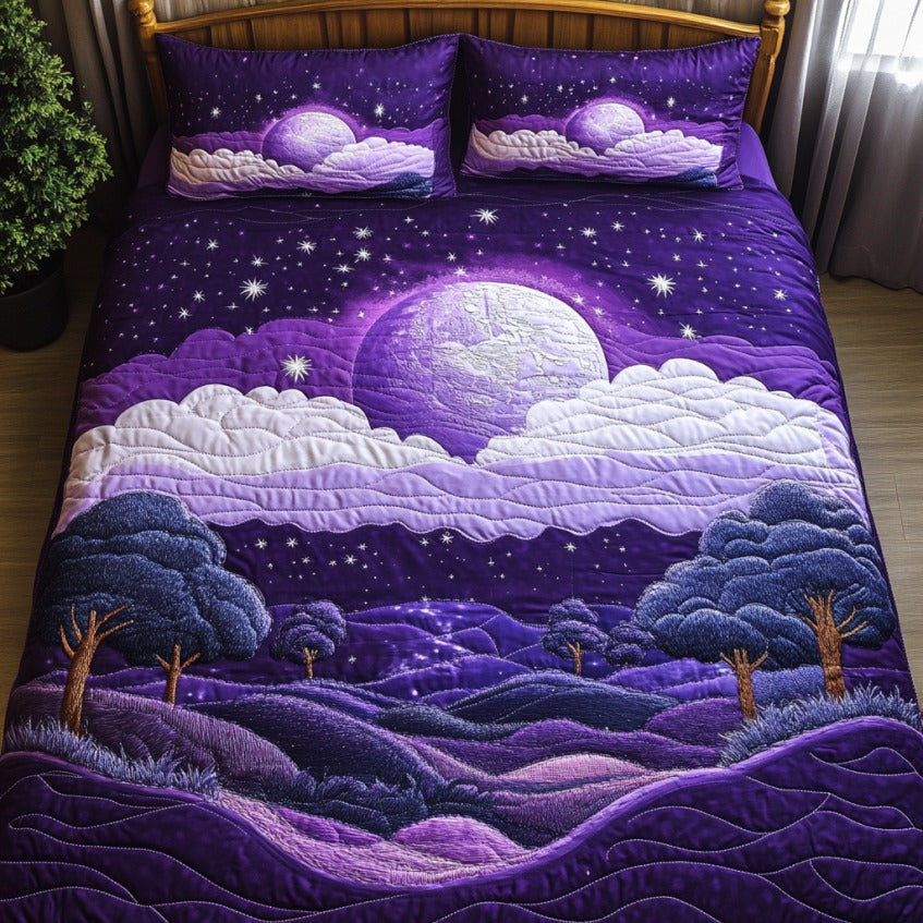 Purple Moon XR1209059CL Duvet Cover Set