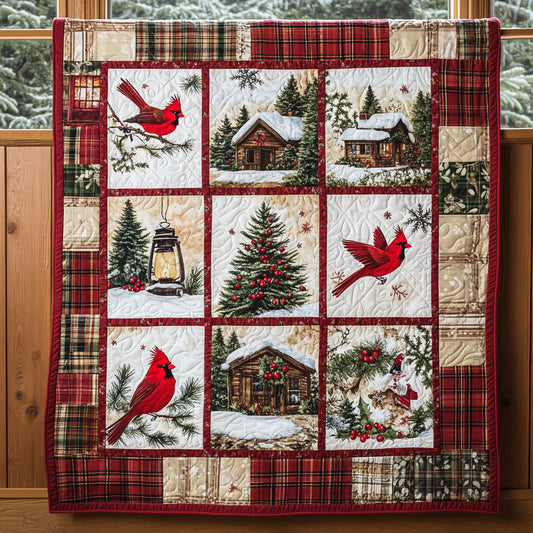 Warm Light Cardinal WN0711062CL Quilt