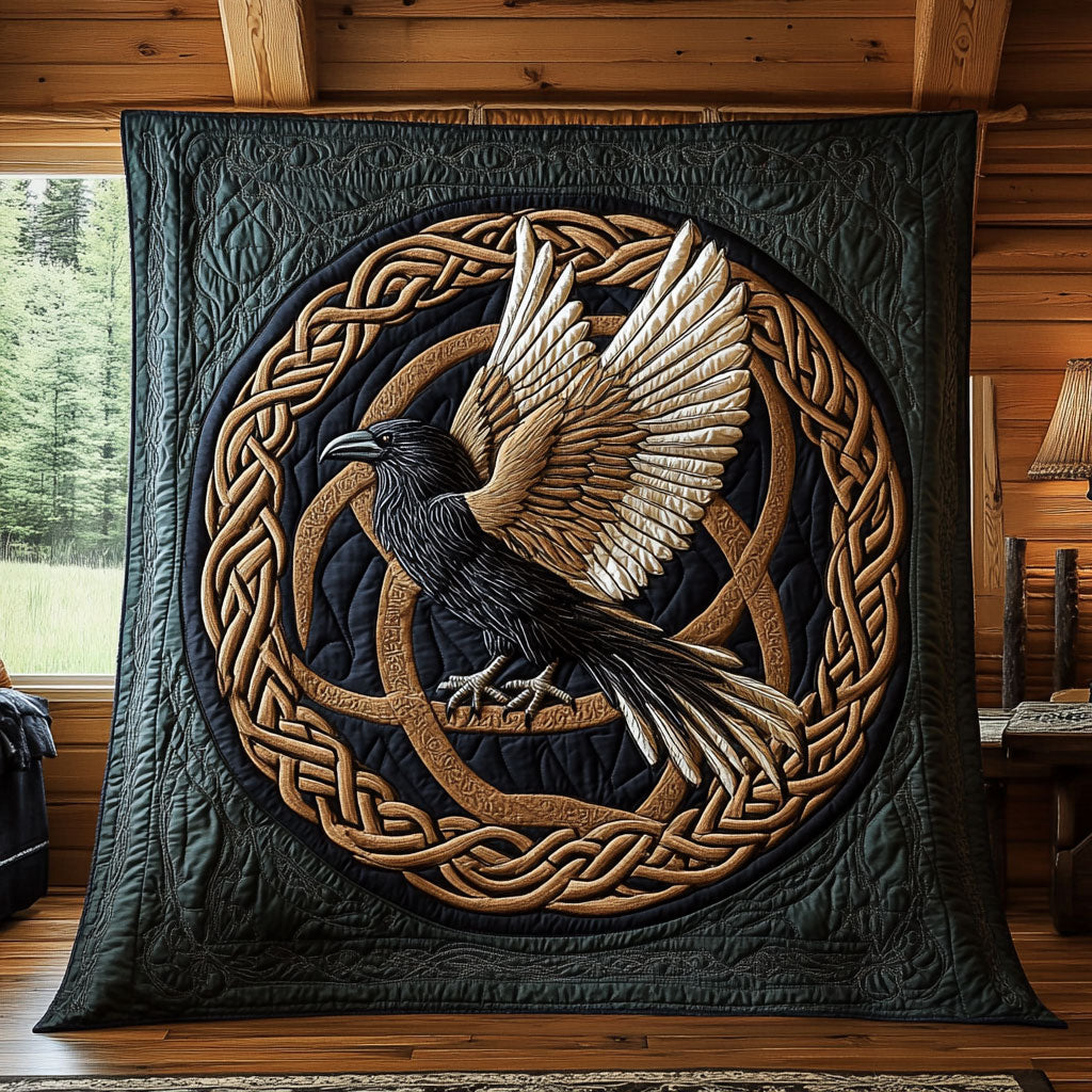 Celtic Viking Crow WP0404012CL Duvet Cover Set