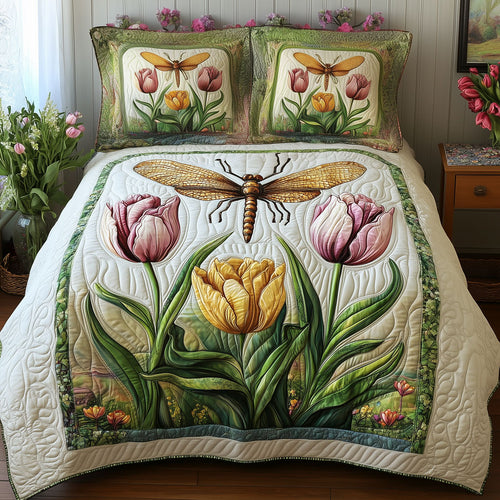Tulip Garden Dragonfly LT0810010CL Duvet Cover Set
