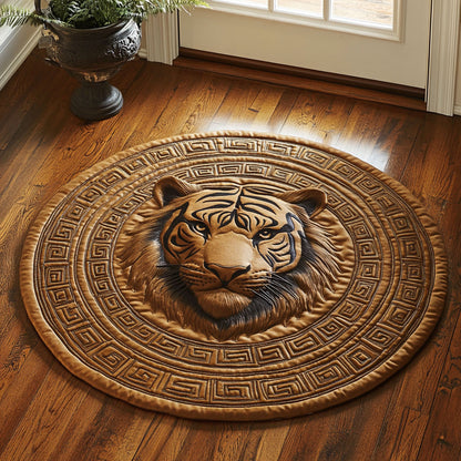 Bronze Gaze CP0409061CL Quilted Round Mat