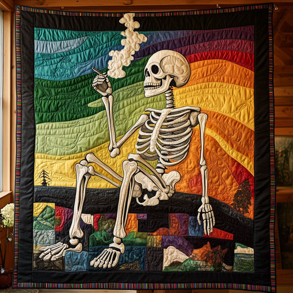 Cigar Skull CP1706024CL Quilt