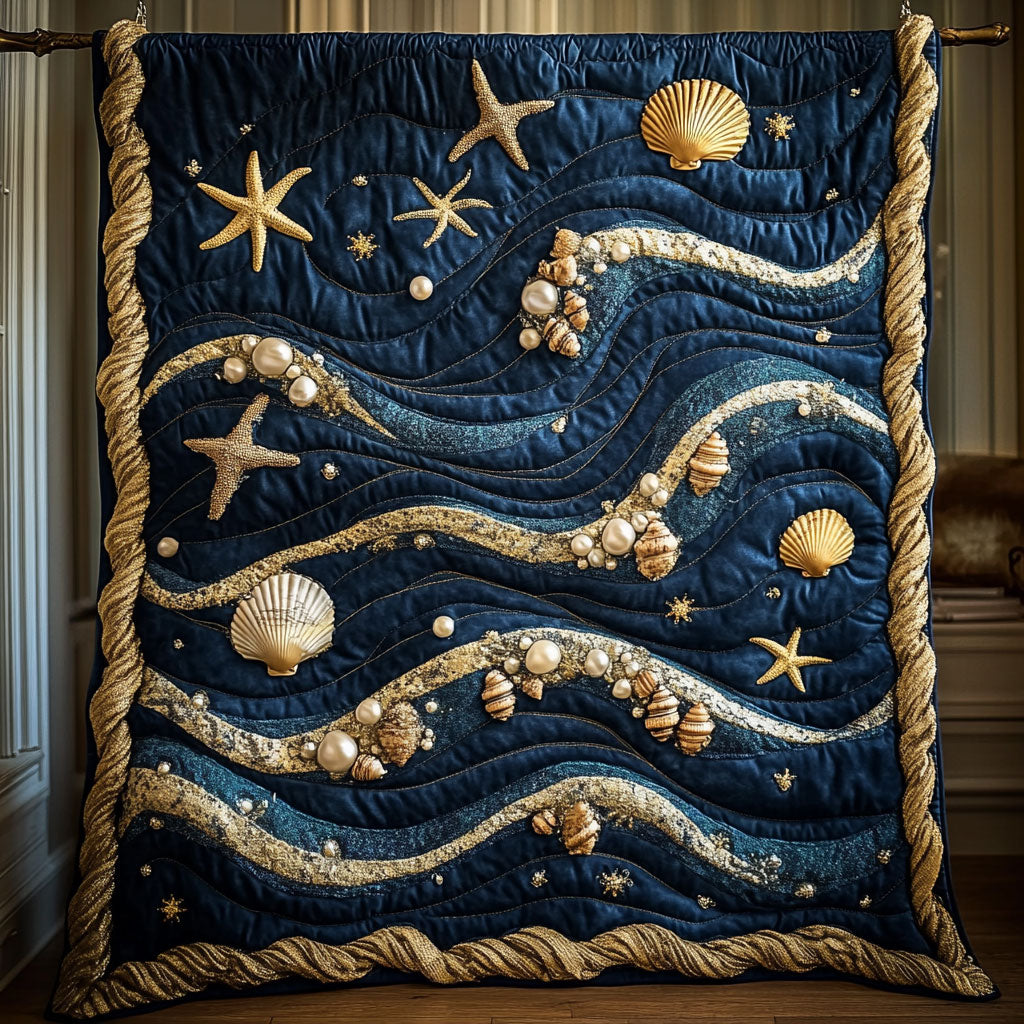 Tropical Shells WN0808110CL Quilt