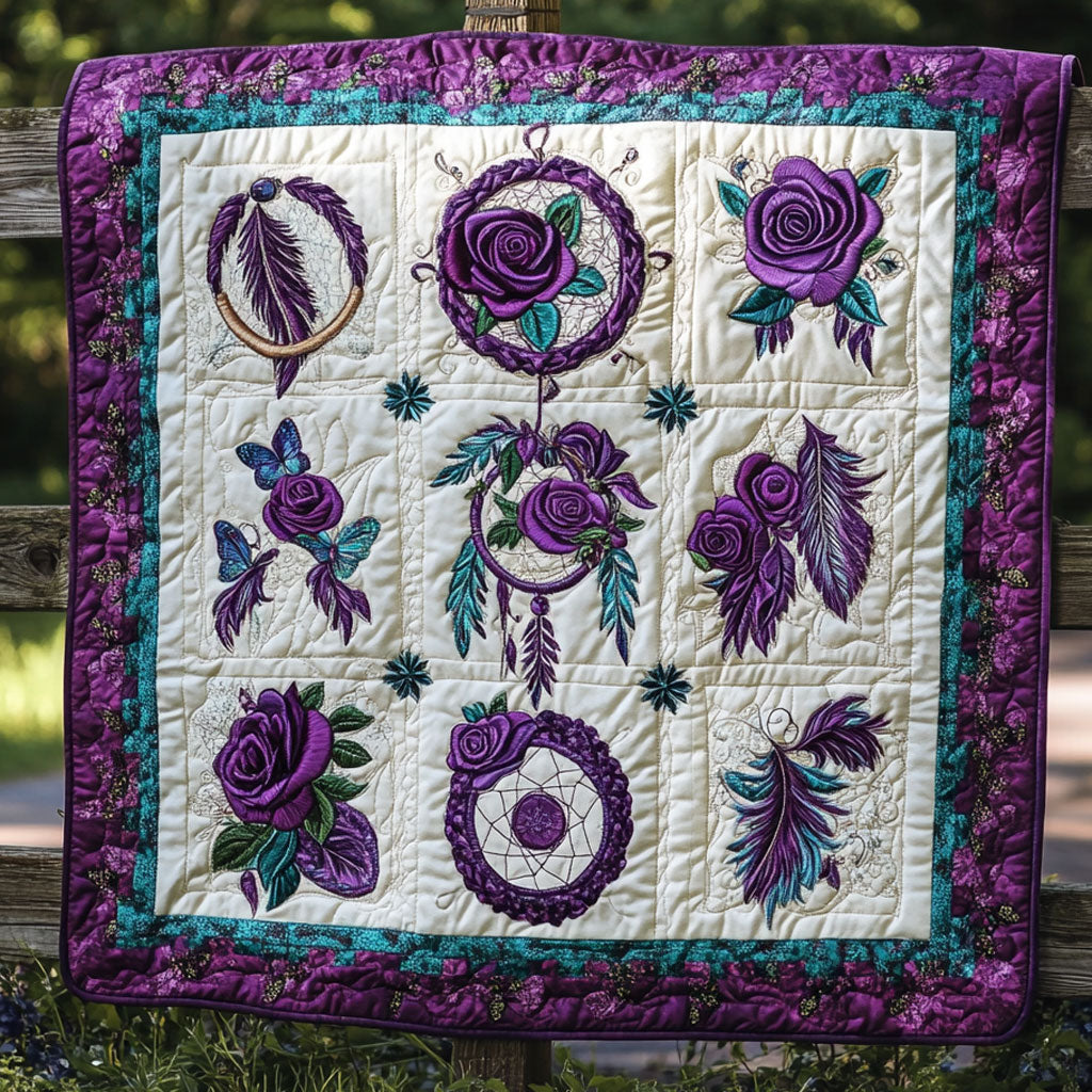 Rose Dreamcatcher WN0809096CL Quilt