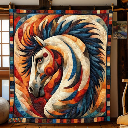 Horse Native American WJ2612018CL Quilt