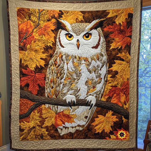 Autumn Owl Spirit WP0412024CL Quilt