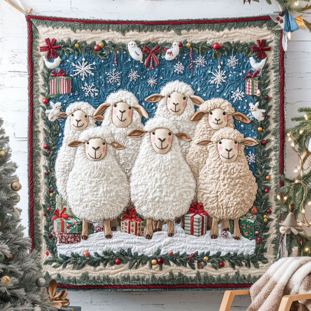 Peaceful Gift Sheep WN3010050CL Quilt
