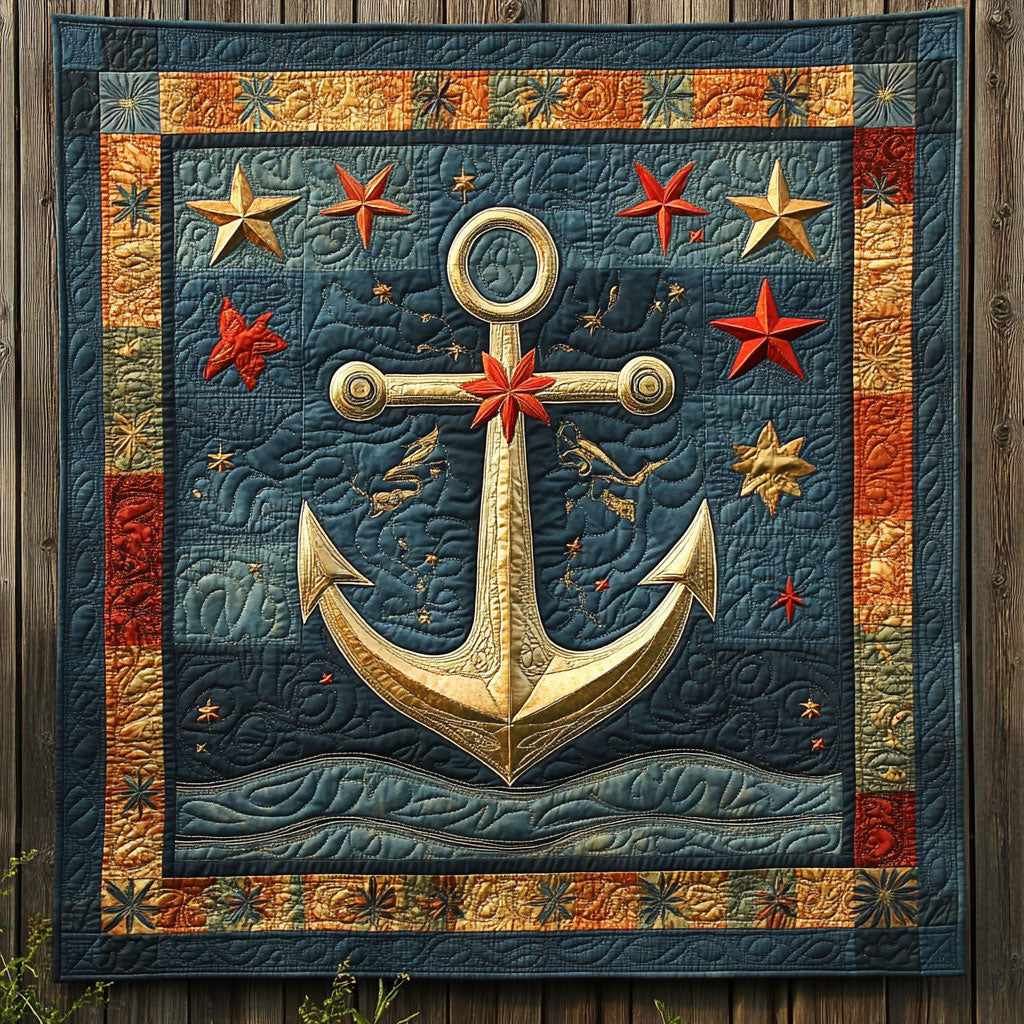 Starlit Anchor WN2308110CL Quilt