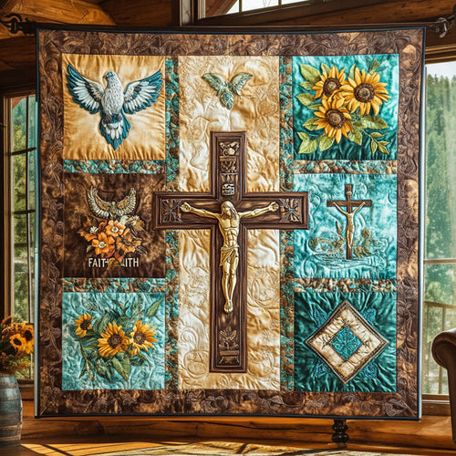 Pure Bloom Cross WN2108097CL Quilt