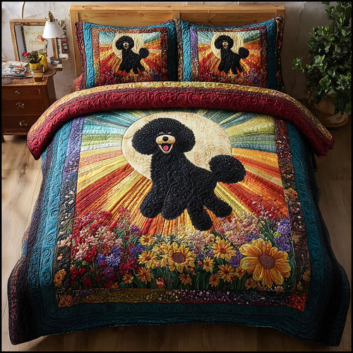 Poodle Joy CW2908028CL Duvet Cover Set