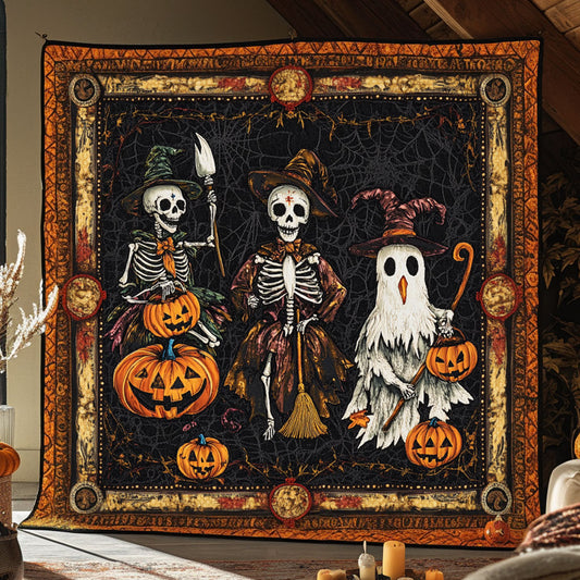 Cursed Skeleton WN0809022CL Quilt