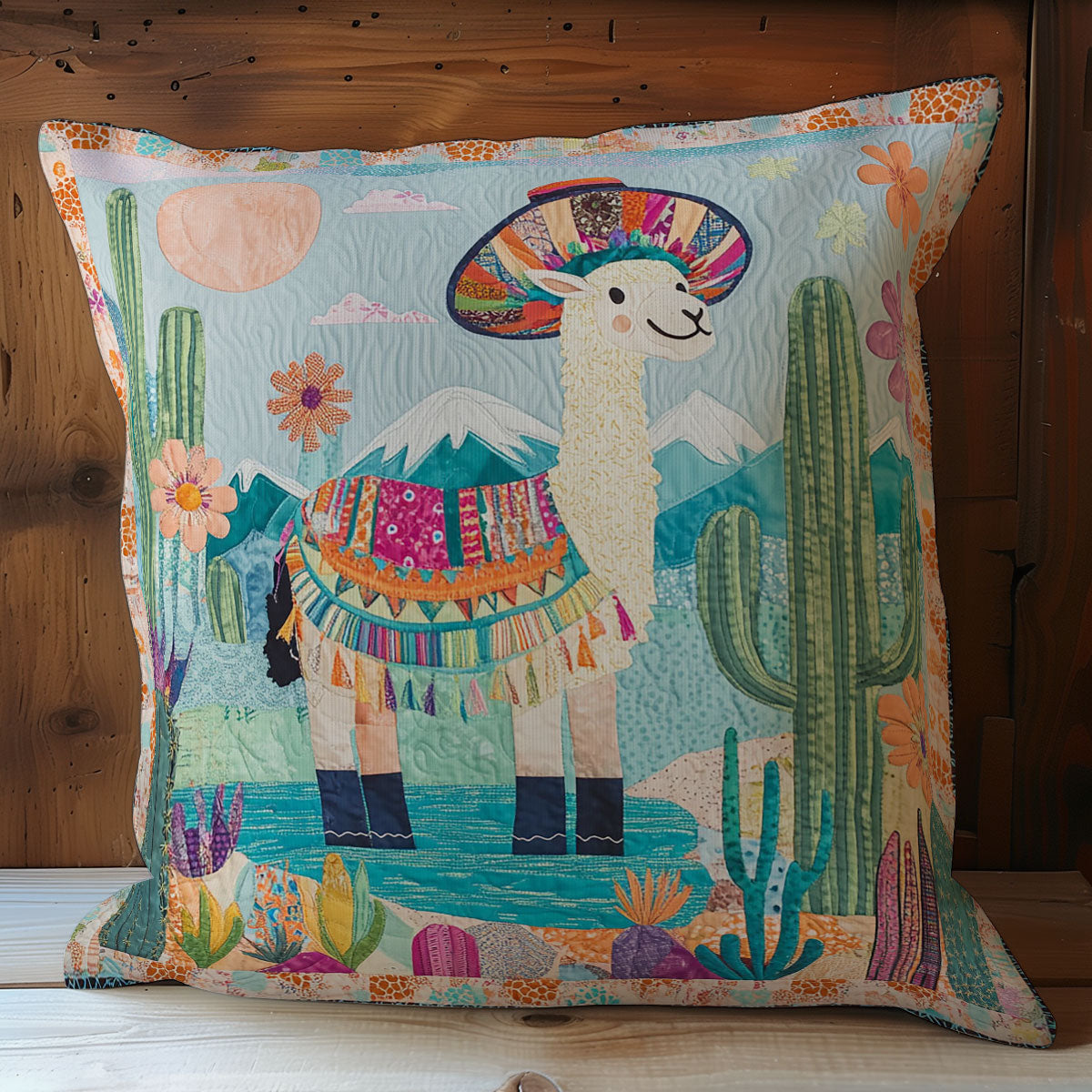 Llama WY1102050CL Quilt Pillow Case