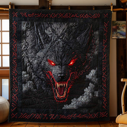 Wolf Of Fire Eyes WN1904066CL Quilt