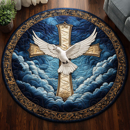 Peace Wings CM1205013CL Quilted Round Mat