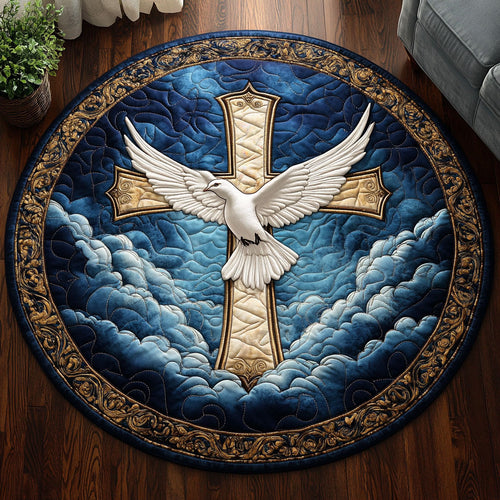 Peace Wings CM1205013CL Quilted Round Mat