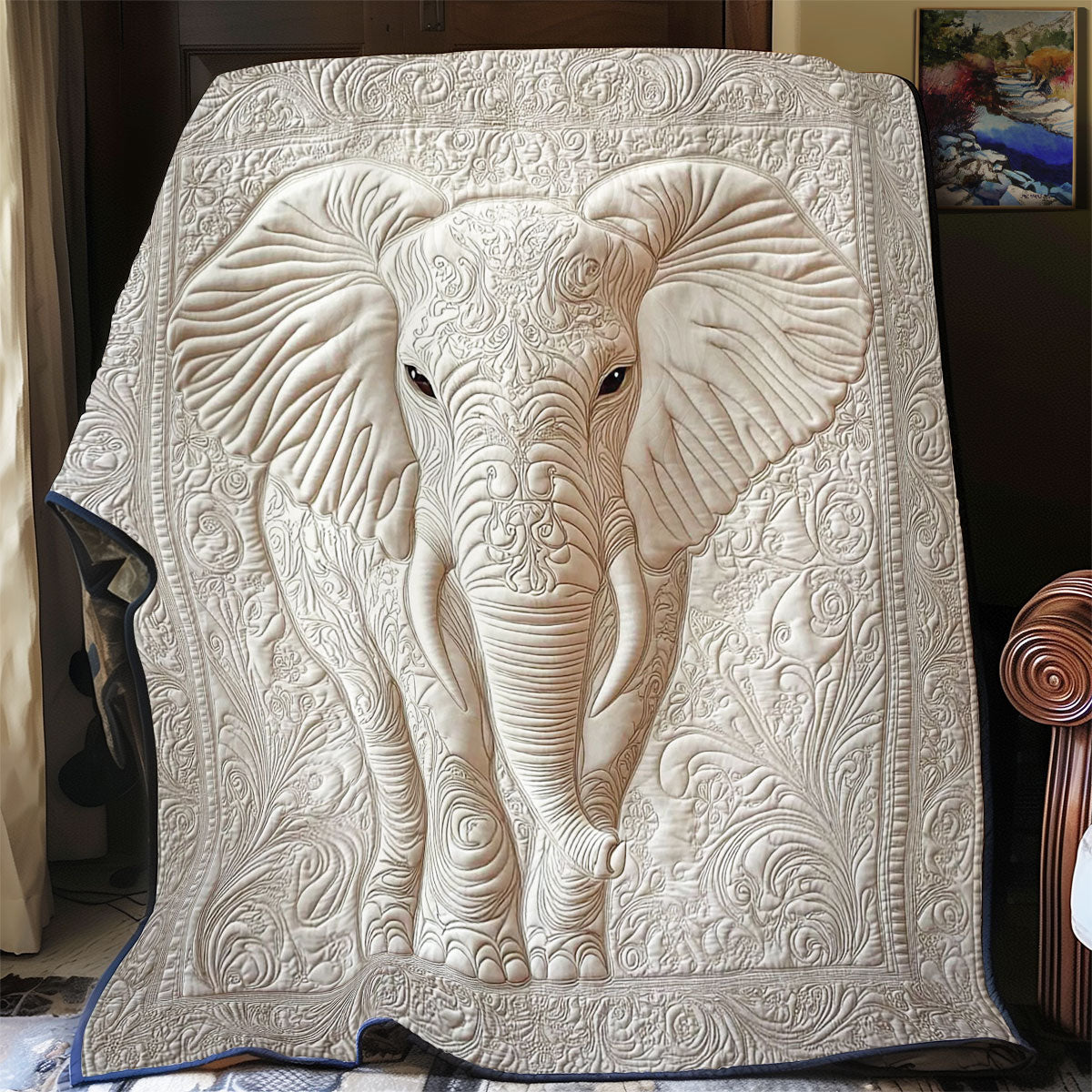 White Elephant WY2001022CL Quilt