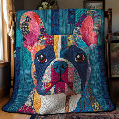 Colorful French Bulldog WN0601080CL Quilt