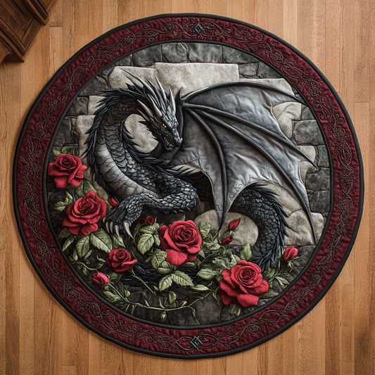 Rose Guardian CW2207030CL Quilted Round Mat