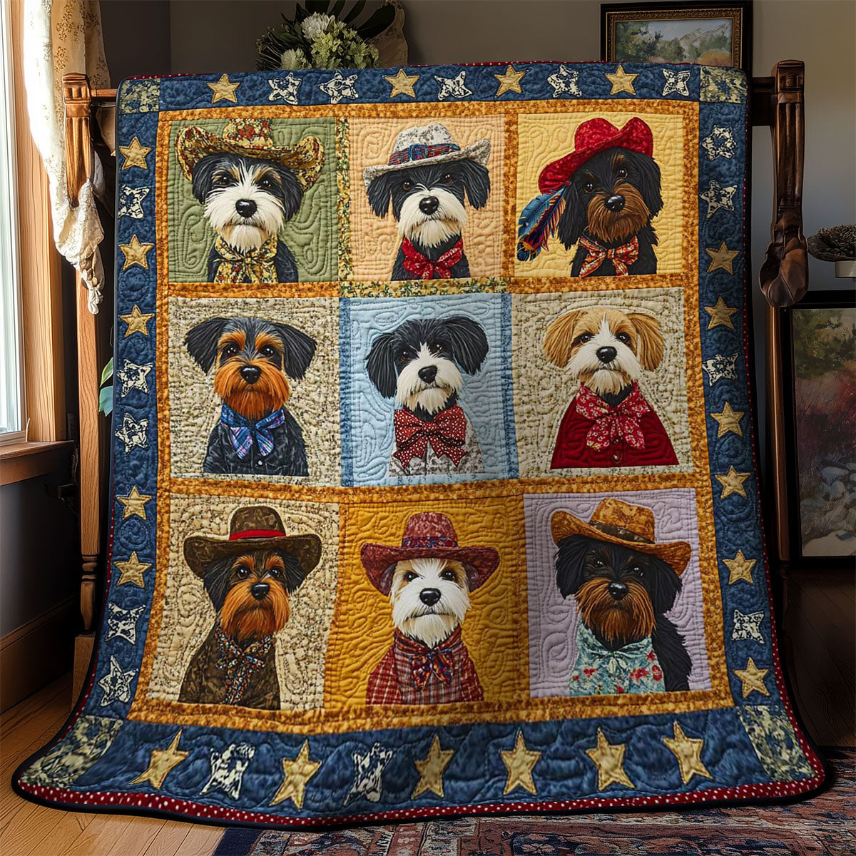 Saddle Schnauzer WN2312011CL Quilt