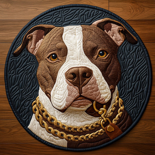 Holding Chain CP0505020CL Quilted Round Mat
