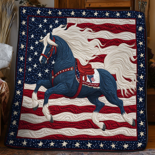 Horse Of Patriot WX1306018CL Quilt