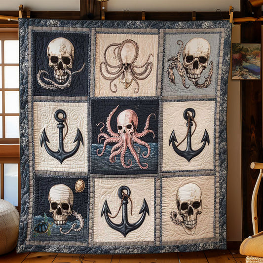 Anchor And Skull WN2311042CL Quilt
