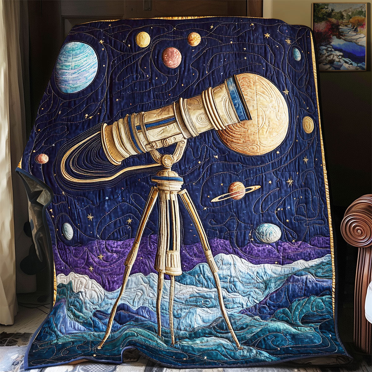 Star Gaze WY1803014CL Quilt
