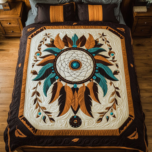 Majestic Feather Dreamcatcher WY2901078CL Duvet Cover Set