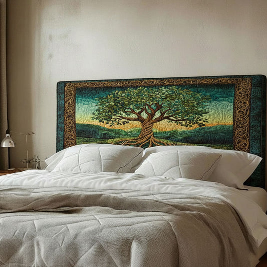 Tree Spirit WJ1112021CL Quilted Headboard Slipcover