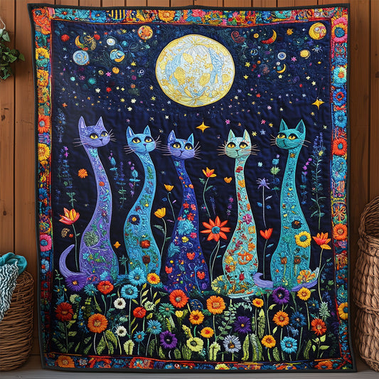 Floral Purrfection CM0905034CL Quilt