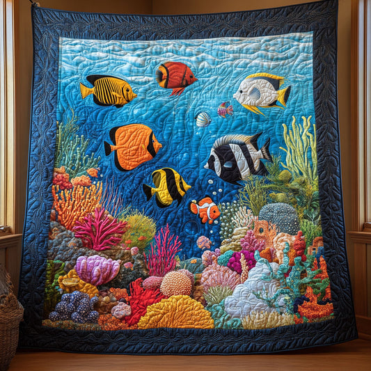 Marine Life CW1707032CL Quilt